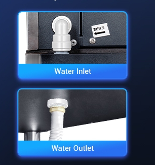 The Quick Connect for The Water Inlet Connector and The water Outlet Connector for CIM-2100F Ice Maker